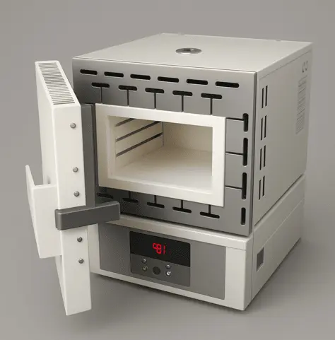 400C Max, 1,9 Cu Ft Vacuum Oven with Stainless Steel Tubing And 316L Chamber